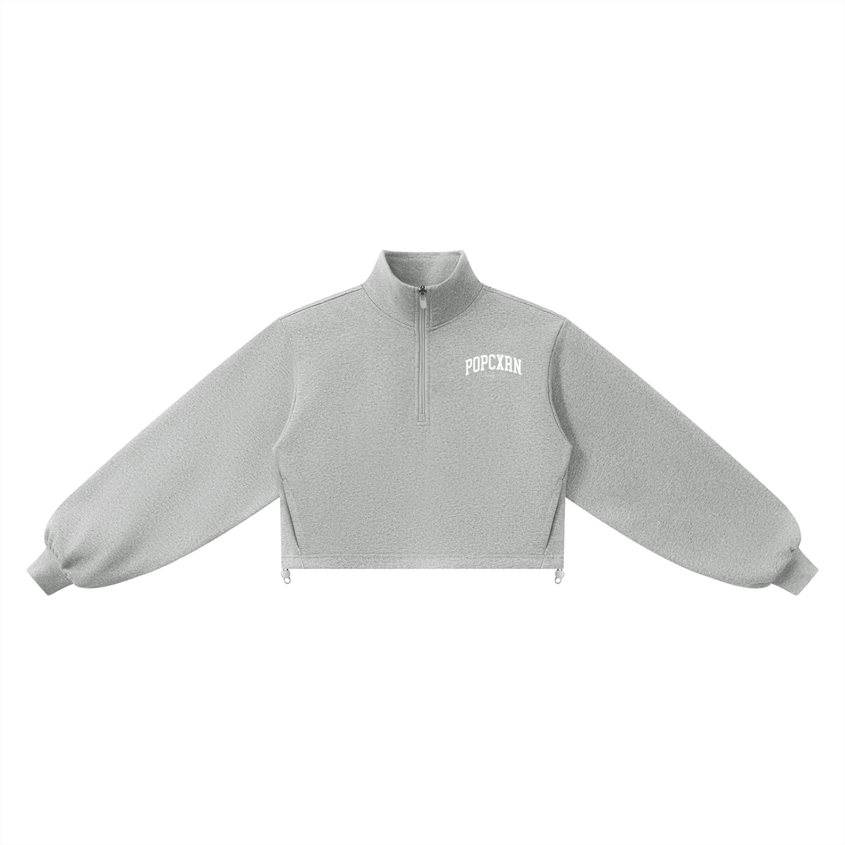 Popcxrn - Women’s Quarter-Zip Sweatshirt