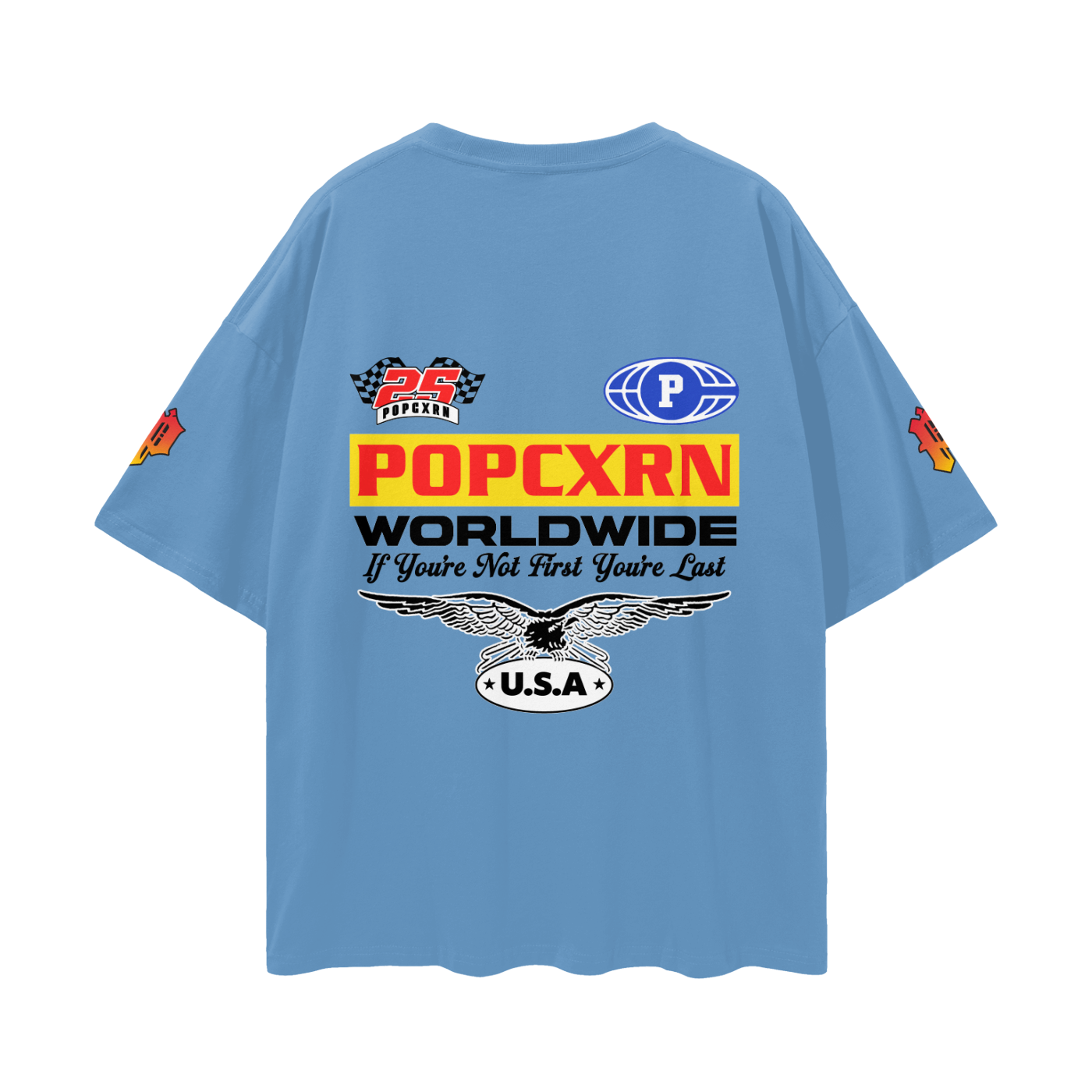 Popcxrn -  El Diablo Drop Shoulder T-Shirt