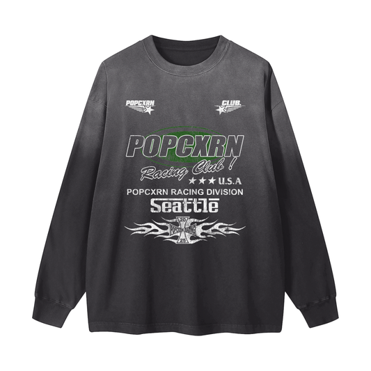 Popcxrn - Seattle Vintage Racing Tee