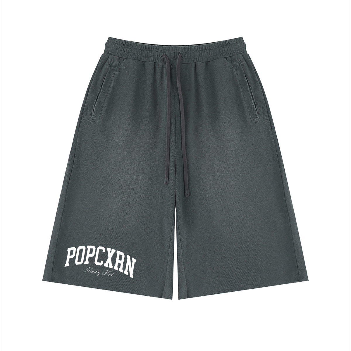 Unisex Sunfade Raw Edge Shorts