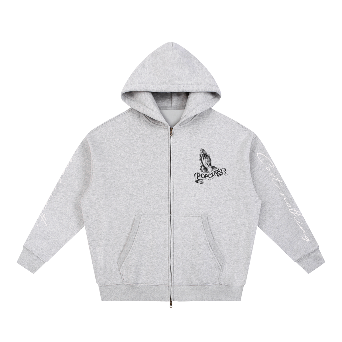 Popcxrn - Prayers For You Boxy Fleece Hoodie