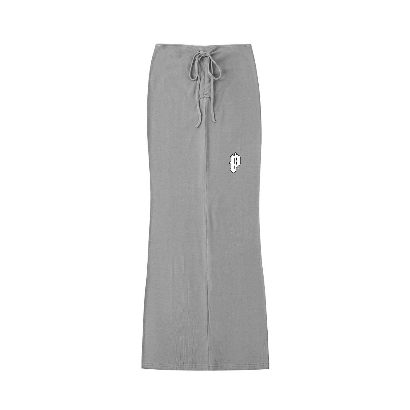 Popcxrn - Y2K Vintage Washed Drawstring Maxi Skirt