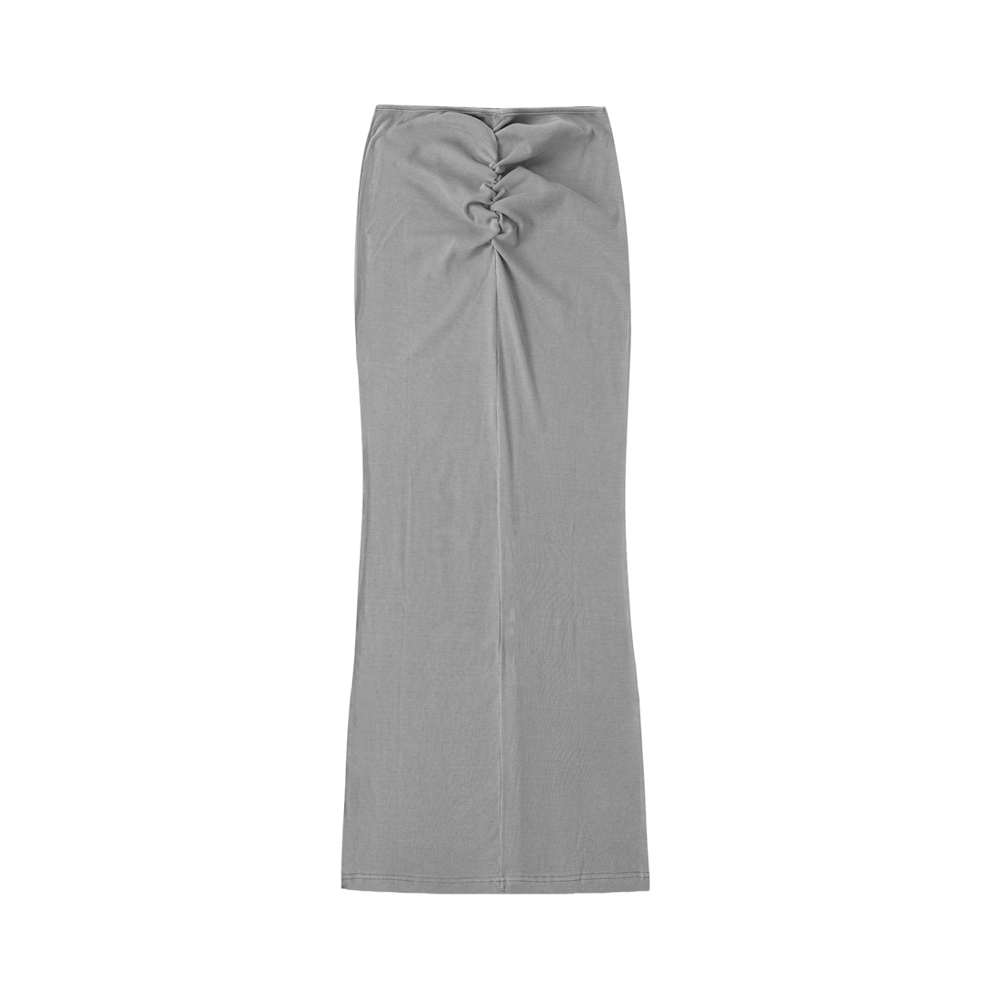 Popcxrn - Y2K Vintage Washed Drawstring Maxi Skirt