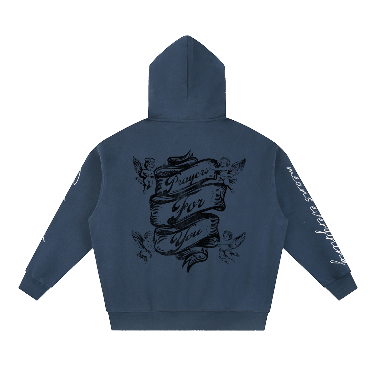 Popcxrn - Prayers For You Boxy Fleece Hoodie