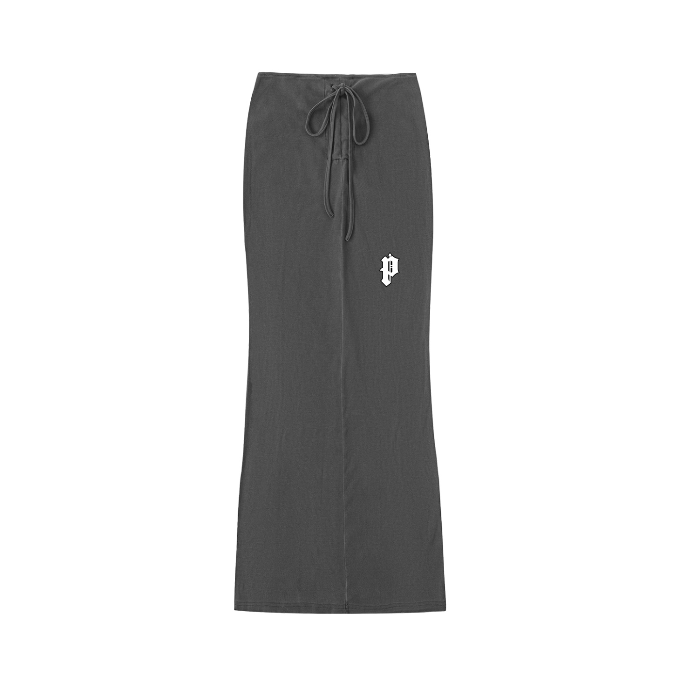 Popcxrn - Y2K Vintage Washed Drawstring Maxi Skirt