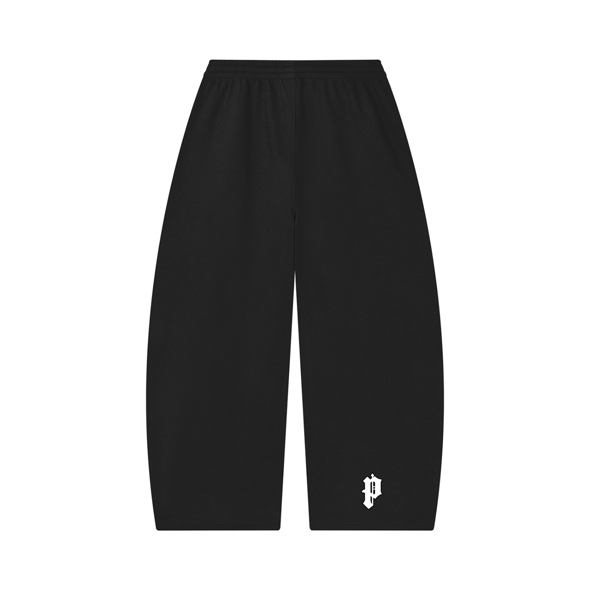 Popcxrn - Waffle Barrel Leg Pants