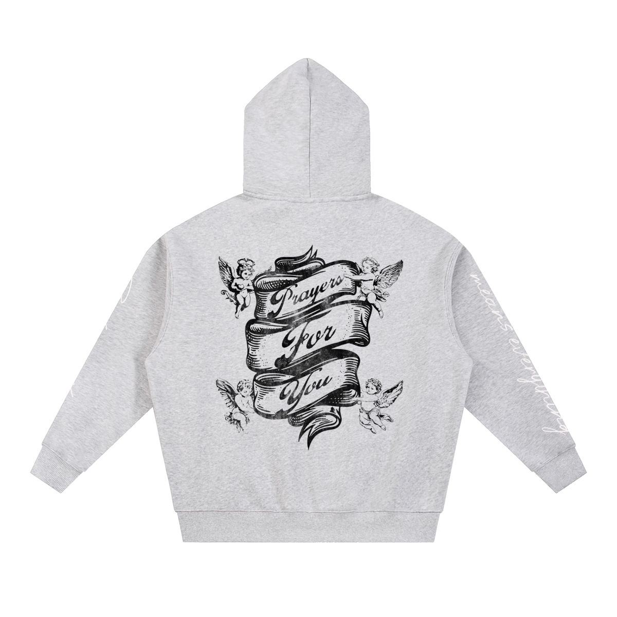Popcxrn - Prayers For You Boxy Fleece Hoodie