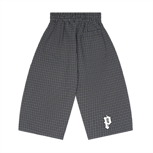 Popcxrn - Kickback Plaid Capri Shorts