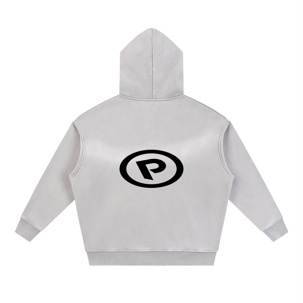 Sunfade Two-way Zipper Boxy Fleece Hoodie