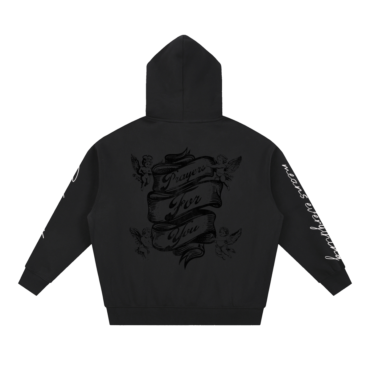 Popcxrn - Prayers For You Boxy Fleece Hoodie