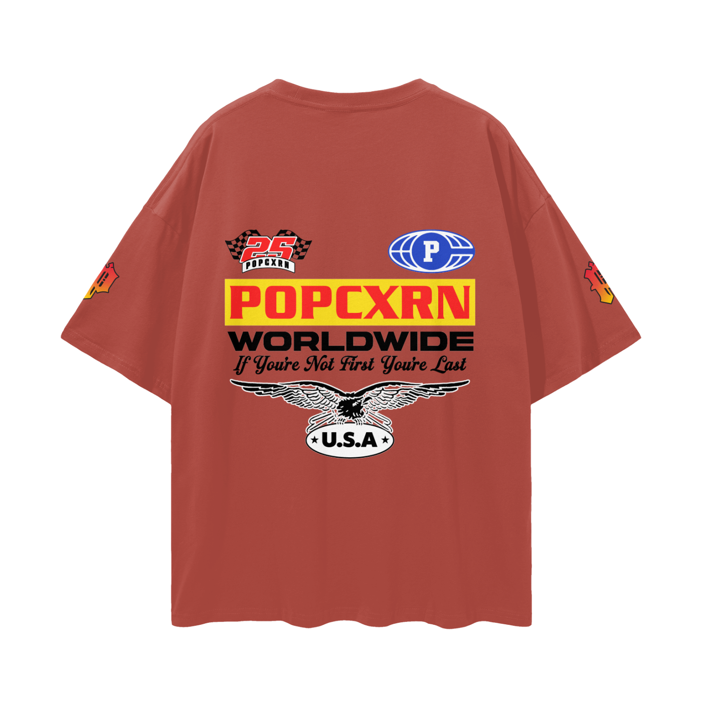 Popcxrn -  El Diablo Drop Shoulder T-Shirt