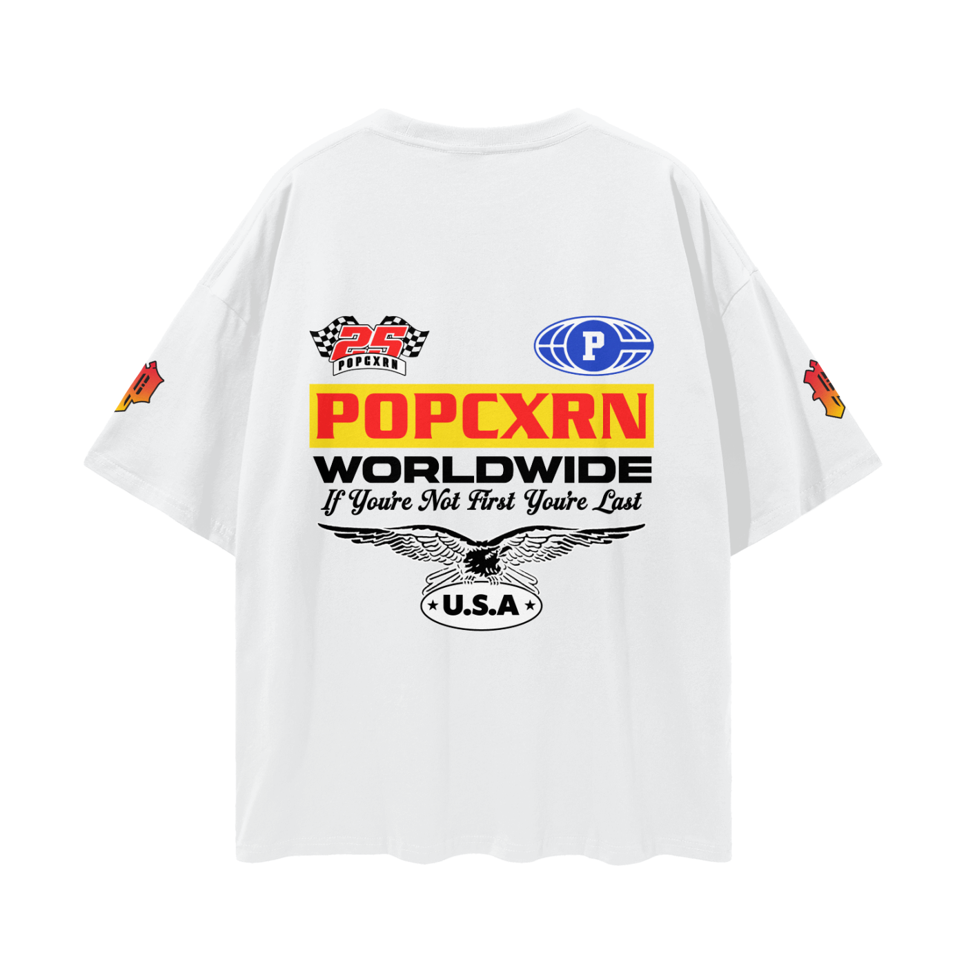 Popcxrn -  El Diablo Drop Shoulder T-Shirt