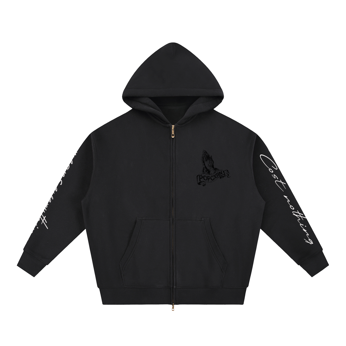 Popcxrn - Prayers For You Boxy Fleece Hoodie
