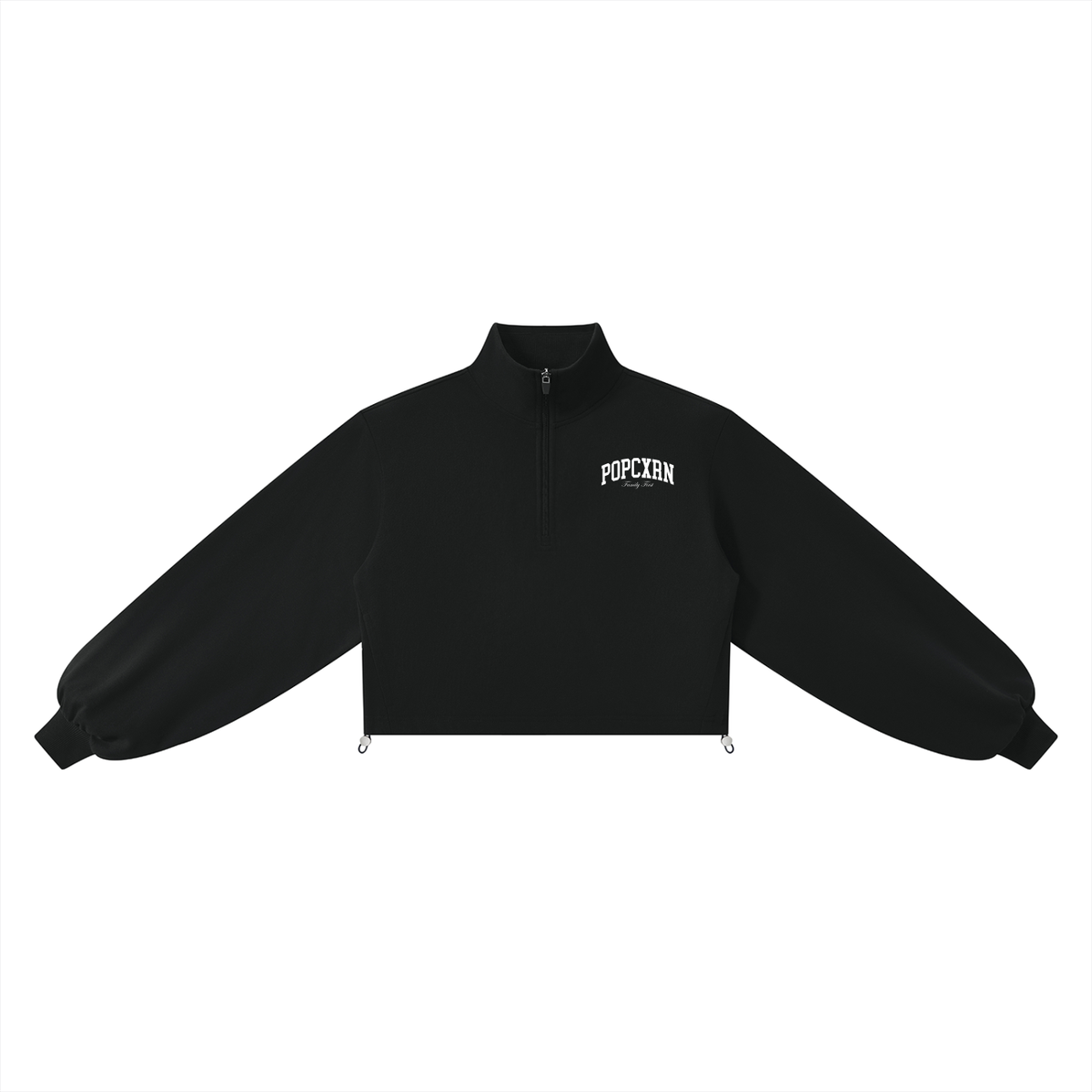 Popcxrn - Women’s Quarter-Zip Sweatshirt