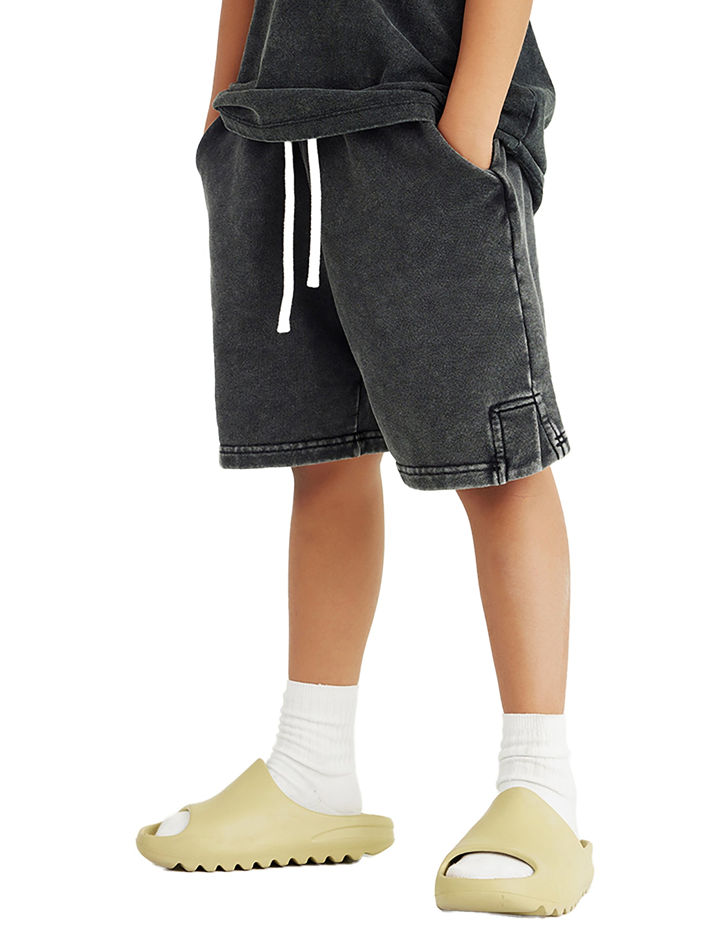 Popcxrn - Stone Washed Kids' Shorts