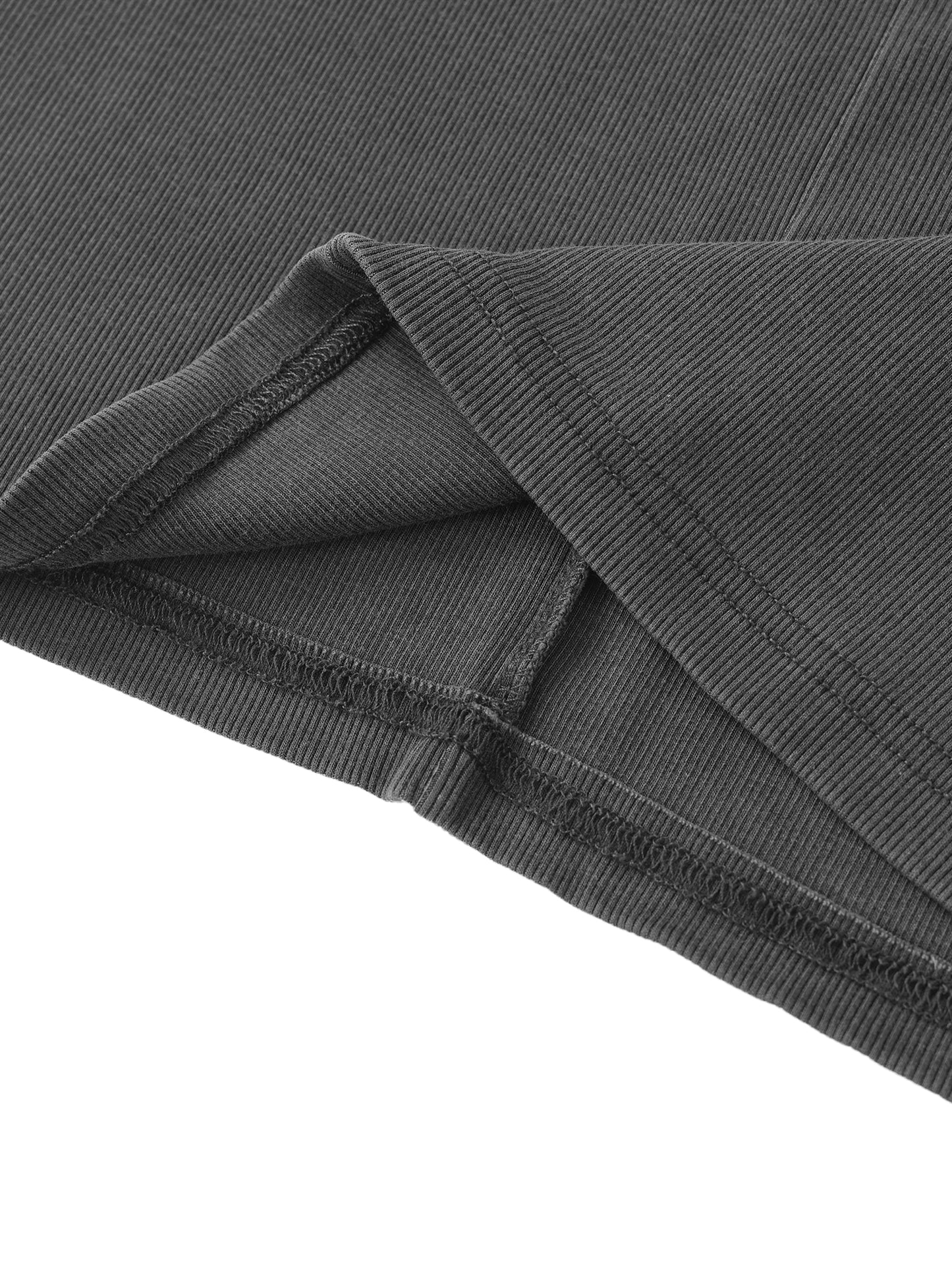 Popcxrn - Y2K Vintage Washed Drawstring Maxi Skirt