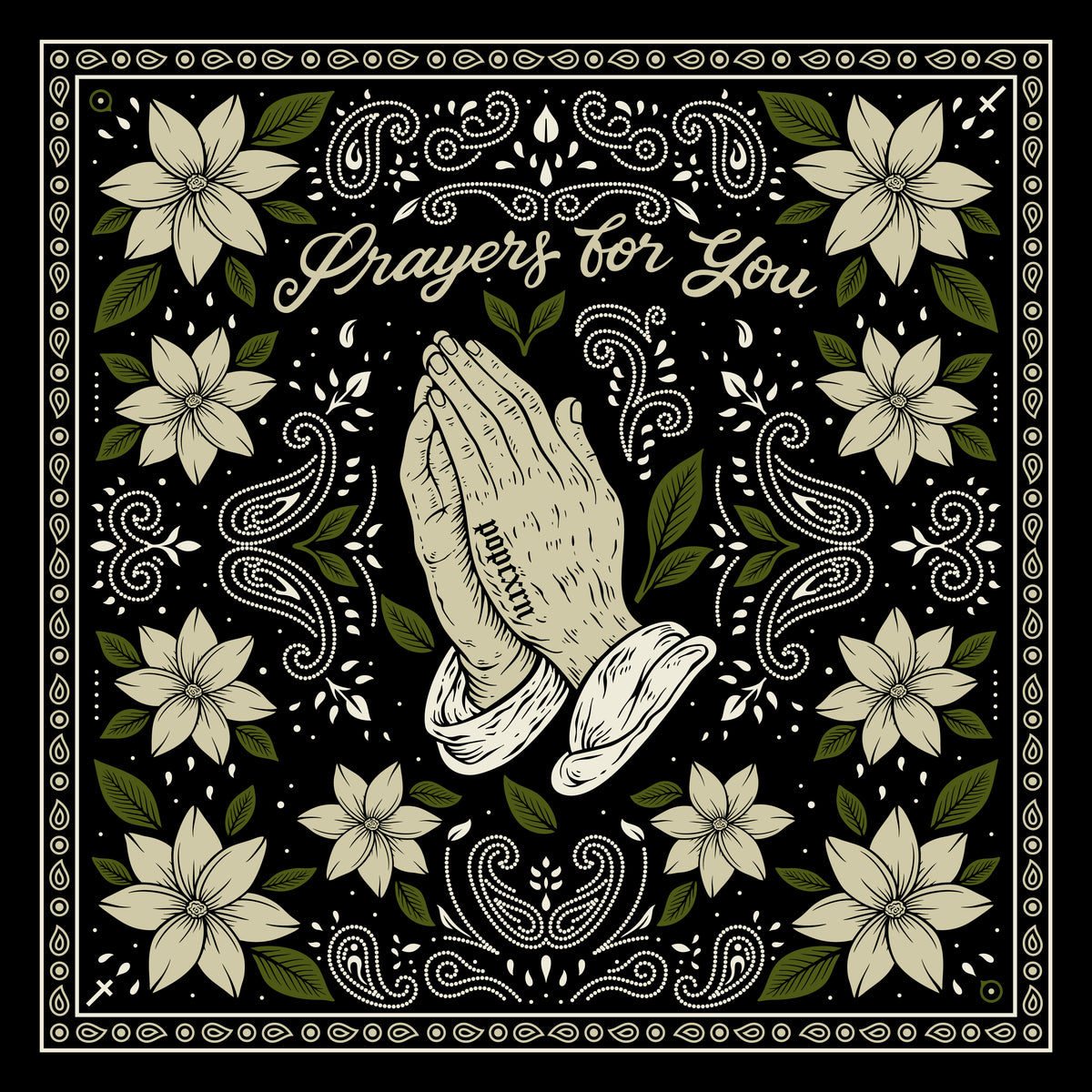 Popcxrn - Prayers For You Silk Bandana